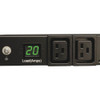 Tripp Lite PDU, Surge, (8) C13, (2) C19, L6-20P, 12 ft., Black PDUMH20HV