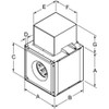 Dayton Duct Blower,14 In 5AV78