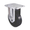 Manufacturer Varies Plate Caster,Rigid,Rubber,8 in.,1200 lb. TFH200RU15T24