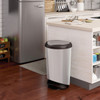 Curver Tondo 11 Gal. Step Trash Bin 242960 610756