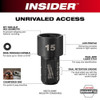 Milwaukee Tool 1-2 in. INSIDER Box Ratchet 6 Point Socket 49-16-1644