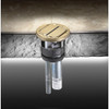 Hubbell Wiring Device-Kellems Poke Through,Steel,Round,12-5-8 in. S1PTAVFIT