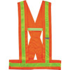 Ergodyne Break Away Sash, Polyester, Orange, XL 8140BA