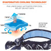 Ergodyne Cooling Bandana,One Size,Navy 6700CT