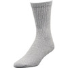 Railroad Sock Gray  Crew Sock (6-Pack) 6072