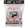 Railroad Sock Gray  Crew Sock (6-Pack) 6072 739424