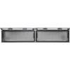 18x16x96 in Diamond Tread Aluminum Topsider Truck Box with Flip-Up Doors  1701770