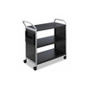 Safco® CART,UTILITY,BK 5339BL