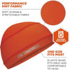 Ergodyne High Performance Cap,Orange,Universal Sz 6632
