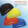 Ergodyne High Performance Cap,Orange,Universal Sz 6632