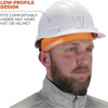 Ergodyne High Performance Cap,Orange,Universal Sz 6632