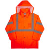 Ergodyne Jacket,Rain,LW,Class 3,HV,Orange,XL 8366