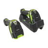 Zebra Barcode Scanner, Green, 7 ft, 1D Scanner LI3678-SR3U4210S1W
