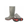 Men's Servus Pro(R) Rubber Boot, Plain Toe, 15" Height, Gray/Red/Black, 7