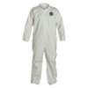 Collared Disposable Coveralls, M, White, ProShield(R) 60, zipper