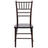 Hercules Chiavari Chair, Wood Back, 15-3-4 in W 18" L 36-1-4" H  XS-WALNUT-GG