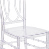Flash Furniture Crystal Ice Stacking Chair BH-H007-CRYSTAL-GG