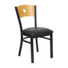 Hercules Restaurant Chair, 16-1/4 in W 21-1/2" L 32-3/4" H, Vinyl Seat