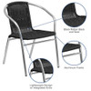 Flash Furniture TLH-020-BK-GG