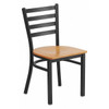 Hercules Restaurant Chair, 16-1/2 in W 17" L 32-1/4" H