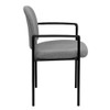 Flash Furniture Gray Fabric Stack Chair BT-516-1-GY-GG