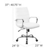 Flash Furniture GO-2286M-WH-GG