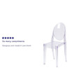 Flash Furniture Clear Stacking Side Chair FH-111-APC-CLR-GG