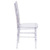 Traditional Stacking Chiavari Chair, 15-3-4 in W 20" L 36-1-4" H  BH-ICE-CRYSTAL-GG