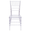 Traditional Stacking Chiavari Chair, 15-3-4 in W 20" L 36-1-4" H  BH-ICE-CRYSTAL-GG