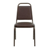 Hercules Banquet Chair, Brown Back, 17-1-2 in W 20-1-4" L 34" H, Vinyl Seat  FD-BHF-2-BN-GG