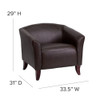 Flash Furniture 111-1-BN-GG