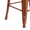 24" High Backless Copper Counter Height Stool  ET-BT3503-24-POC-GG