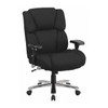Hercules Office Chair, Black Back, 30 in W 34" L 48" H, Adjustable Padded