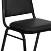 Flash Furniture Black Vinyl Banquet Chair,PK4 4-FD-BHF-1-GG