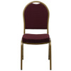 Flash Furniture Burgundy Fabric Banquet Chair,PK4 4-FD-C03-ALLGOLD-EFE1679-GG