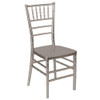 HERCULES PREMIUM Series Pewter Resin Stacking Chiavari Chair  2-LE-PEWTER-GG
