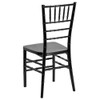 HERCULES PREMIUM Series Black Resin Stacking Chiavari Chair  2-LE-BLACK-GG