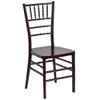 HERCULES PREMIUM Series Mahogany Resin Stacking Chiavari Chair  2-LE-MAHOGANY-GG