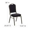 Flash Furniture FD-C01-GOLDVEIN-S0806-GG
