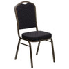 Flash Furniture Black Fabric Banquet Chair FD-C01-GOLDVEIN-S0806-GG Flash Furniture Black Fabric Banquet Chair FD-C01-GOLDVEIN-S0806-GG