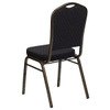 Flash Furniture Black Fabric Banquet Chair FD-C01-GOLDVEIN-S0806-GG Flash Furniture Black Fabric Banquet Chair FD-C01-GOLDVEIN-S0806-GG