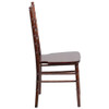 Hercules Chiavari Chair, Wood Back, 15-3-4 in W 18" L 36-1-4" H  XS-FRUIT-GG