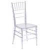 Flash Elegance Crystal Ice Stacking Chiavari Chair,PK2  2-BH-ICE-CRYSTAL-GG