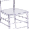 Flash Elegance Crystal Ice Stacking Chiavari Chair,PK2  2-BH-ICE-CRYSTAL-GG