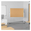Flash Furniture Cork/Marker Board, 64.25W x 64.75H YU-YCI-005-CK-GG