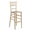 Flash Furniture Chiavari Barstool,Gold,Wood XA-CH-BAR-GO-GG