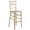 Flash Furniture Chiavari Barstool,Gold,Wood XA-CH-BAR-GO-GG