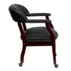 Flash Furniture B-Z100-LF-0005-BK-LEA-GG