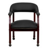 Flash Furniture B-Z100-LF-0005-BK-LEA-GG