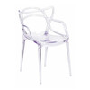 Flash Furniture Clear Stacking Side Chair FH-173-APC-GG